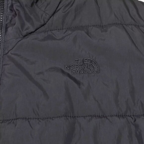 North Face Harway Reversible Puffer Jacket Faux Fur Fleece Insulated Women XL - Picture 9 of 10